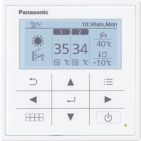 Radiateur réversible basse température  Aquaréa Air - Panasonic Chauffage  et Climatisation