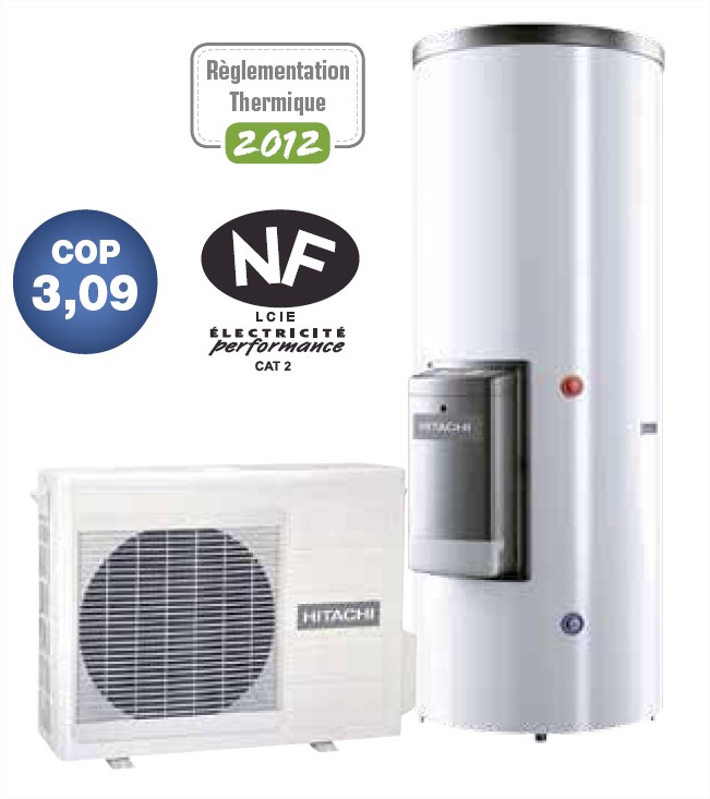 HITACHI YUTAMPO Chauffeeau Thermodynamique — free download